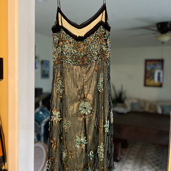 Vintage Beaded Dress - Picture 2 of 4